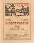 La Grive N 99, juillet 1958