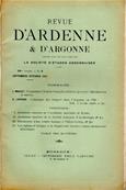Revue d'Ardenne et d'Argonne 1911 N° 6