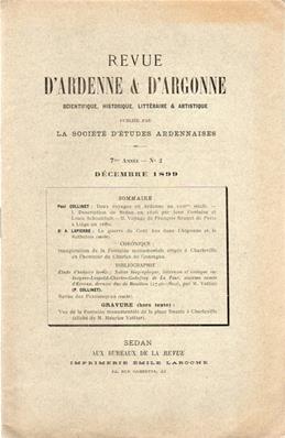 Revue d'Ardenne et d'Argonne 1899 N° 2