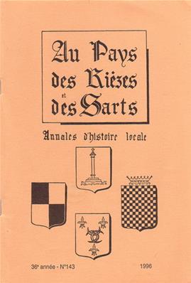 Au Pays des Riezes et des Sarts 1996 N° 143