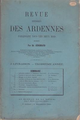 Revue historique des Ardennes juillet 1867 