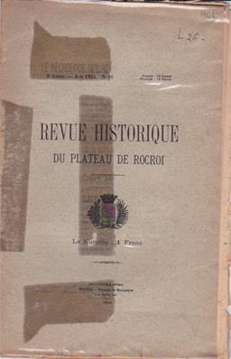 Revue Historique du Plateau de Rocroi N° 16