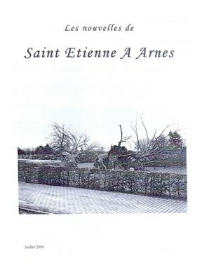 Les nouvelles de Saint Etienne à Arnes, juillet 2000