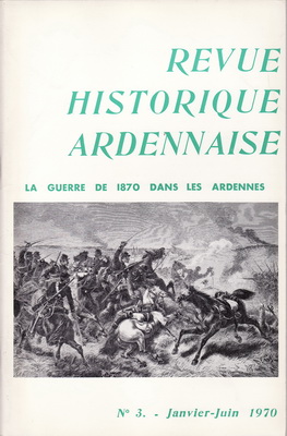 Revue Historique Ardennaise 1970 N° 3