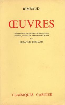 Rimbaud, Oeuvres, Suzanne Bernard