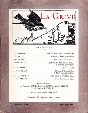 La Grive N° 123, juillet 1964