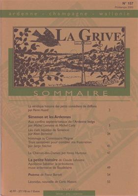 La Grive N° 157