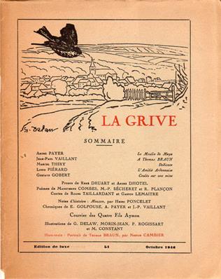 La Grive N° 51 édition de luxe