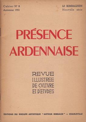 Présence Ardennaise N° 8 automne 1951