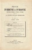 Revue d'Ardenne et d'Argonne 1900 N° 6
