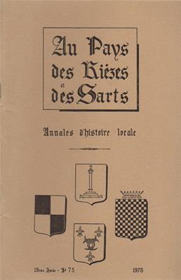 Au Pays des Rièzes et des Sarts 1978 N° 75