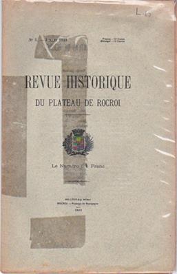 Revue Historique du Plateau de Rocroi N° 5