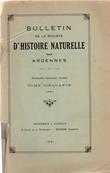Bulletin de la Société d'Histoire Naturelle des Ardennes N° 50
