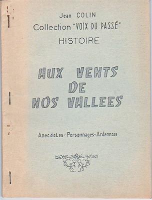 Aux vents de nos vallées / Jean Colin