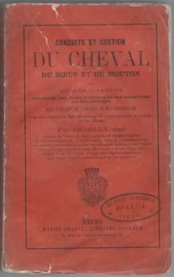 Conduite et gestion du cheval, du boeuf et du mouton, Demilly aîné