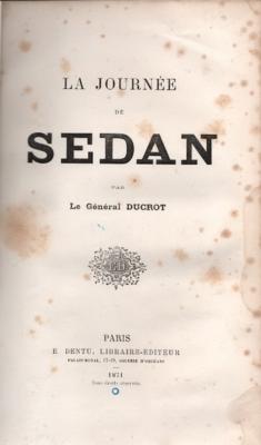 La journée de Sedan, Général Ducrot