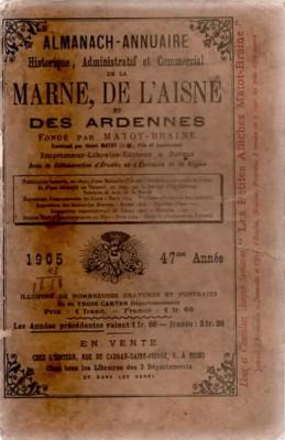 Almanach Matot Braine 1905