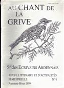 Au chant de la Grive N° 8 (automne-hiver 1999)