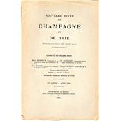 Nouvelle revue de Champagne et de Brie avril 1931