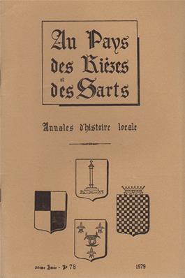 Au Pays des Rièzes et des Sarts 1979 N° 78