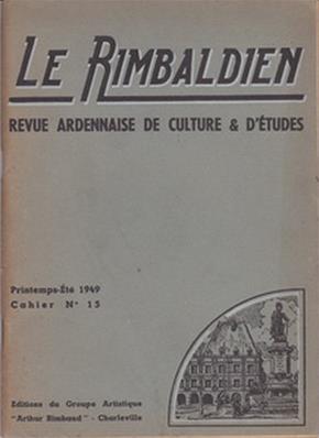 Le Rimbaldien N° 15, printemps été 1949