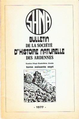 Bulletin de la Société d'histoire naturelle des Ardennes N° 67
