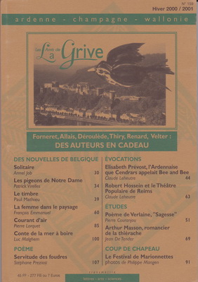 Les amis de la Grive N° 159