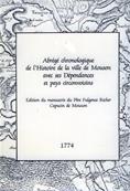 Abrg chronologique de l'Histoire de la Ville de Mouzon