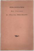 Bibliographie des travaux de Charles Braibant