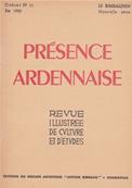 Présence Ardennaise N° 11 été 1952