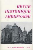 Revue Historique Ardennaise 1971 N° 6