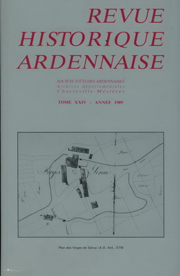 Revue Historique Ardennaise 1989 N° 24