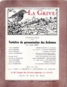 La Grive N° 132, octobre 1966