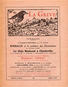 La Grive N 62 , juillet 1949