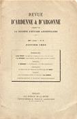 Revue d'Ardenne et d'Argonne 1903 N° 3