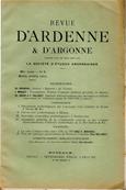 Revue d'Ardenne et d'Argonne 1913 N° 3