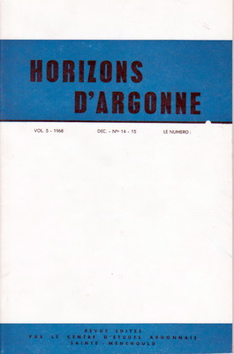 Horizons d'Argonne N° 14/15