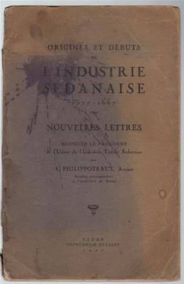 Origines et débuts de l'industrie sedanaise 1577-1667, A.Philippoteaux