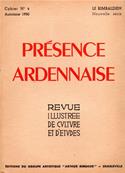 Présence Ardennaise N° 4 automne 1950