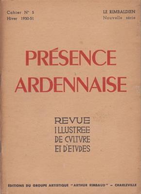 Présence Ardennaise N° 5 hiver 1950-1951