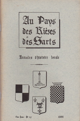 Au Pays des Rièzes et des Sarts 1966 N° 25