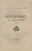 Revue historique du plateau de Rocroi N° 92