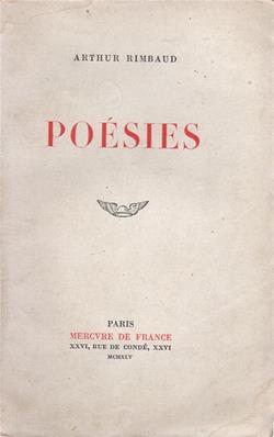 Poésies, Arthur Rimbaud