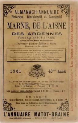 Almanach Matot Braine 1901