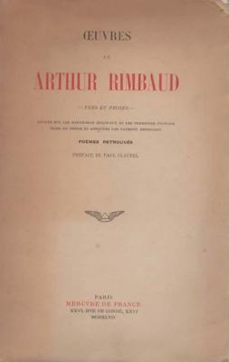 Œuvres de Arthur Rimbaud, vers et proses