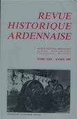 Revue Historique Ardennaise 1987 N° 22