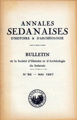 Annales Sedanaises N° 56 mai 1967