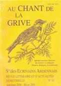 Au chant de la Grive N 10 (automne 2000)