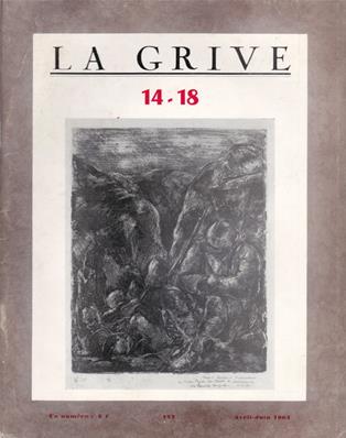 La Grive N° 122 , avril -juin 1964