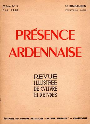 Présence Ardennaise N° 3 été 1950